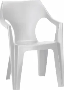 KETER Záhradná stolička DATTEN | biela