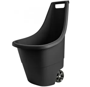 Vozík Keter® EASY GO 50 L, 51x56x84 cm, čierny, na záhradný odpad