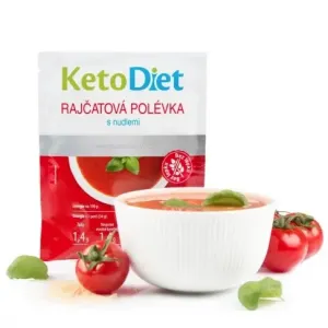 KetoDiet proteínová polievka – paradajková s rezancami (7 porcií) #3451611