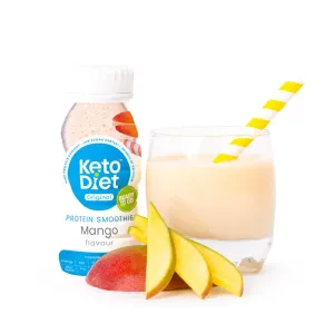 KetoDiet Proteínové smoothie – príchuť mango (200 ml – 1 porcia)
