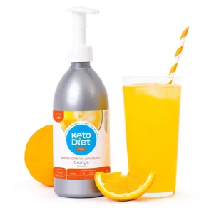 KetoDiet ENJOY Nápojový koncentrát – príchuť pomaranč (500 ml)
