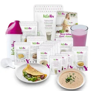 KetoMix Balíček keto diéty na 2 týždne pre ženy Príchuť: tropické ovocie