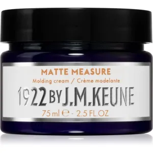 Keune 1922 Matte Measure Molding Cream stylingový krém pre definíciu a tvar 75 ml