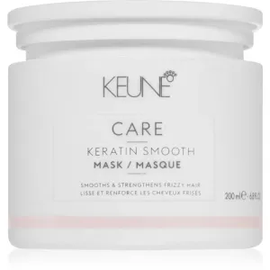 Keune Care Keratin Smooth Mask hydratačná maska na vlasy pre suché a poškodené vlasy 200 ml
