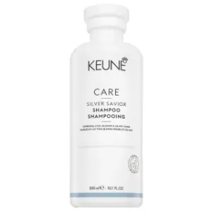 Keune Care Silver Savior Shampoo neutralizujúci šampón pre platinovo blond a šedivé vlasy 300 ml