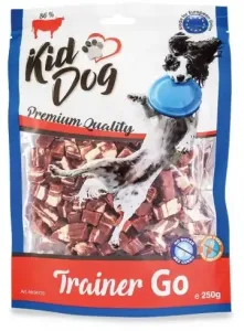 Maškrta KID DOG Tréningové mini hovädzie kocky pre psy 250g
