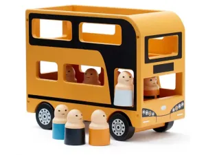 KIDS CONCEPT - Autobus Doubledecker Aiden drevený