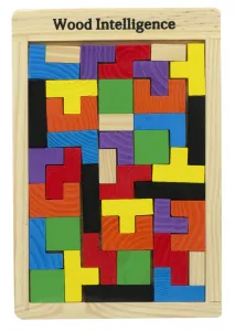 7620 DR Drevené inteligentné puzzle pre deti - 40 prvkov