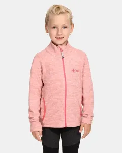 Children's fleece sweatshirt Kilpi ALACANT-J Light pink
