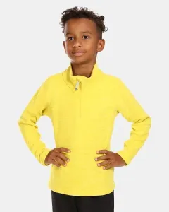 Children's fleece sweatshirt Kilpi ALMERI-J Yellow #8518319