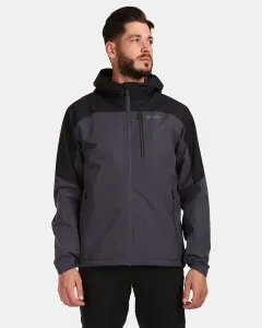 Men's outdoor jacket Kilpi OLVERA-M Dark grey #8518309