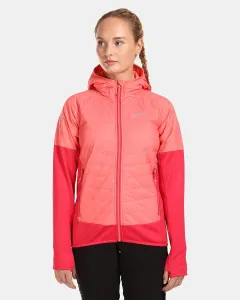 Women's combined insulated jacket Kilpi GARES-W Pink #9091747