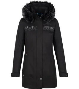 KILPI PERU-W Dámsky zimný kabát SL0125KI Čierna 36