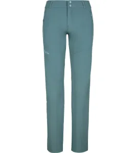 KILPI LAGO-W Dámske outdoor nohavice - väčšia veľkosť SLX414KI Tmavo zelená 48