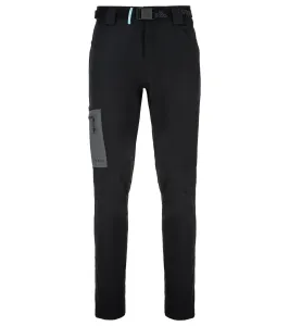 KILPI LIGNE-M Pánske outdoorové nohavice RM0205KI Čierna SS