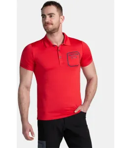 KILPI GIVRY-M Pánske polo tričko TM0304KI Červená XL