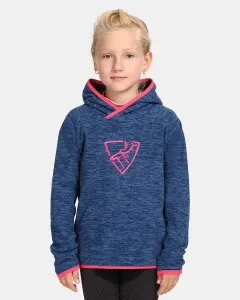 Children's fleece hoodie Kilpi FLOND-JG Dark blue #8600920