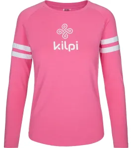 KILPI MAGPIES-W Dámske tričko s dlhým rukávom SL0305KI Ružová 40