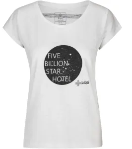 Dámske bavlnené tričko Kilpi STAR-W biele 34