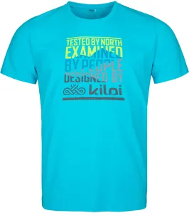 KILPI TYPON-M Pánske bavlnené tričko SM0304KI Modrá 3XL