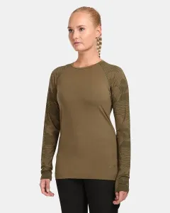 Women's long sleeve T-shirt Kilpi VENDELIA-W Green