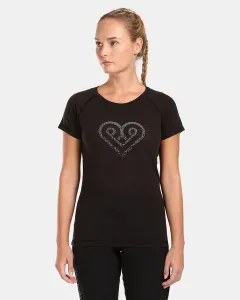 Women's Merino Wool T-Shirt Kilpi ZARJA-W Black #8964996