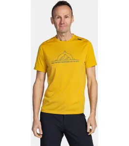 KILPI MERIN-M Pánske merino tričko TM0327KI zlatá L