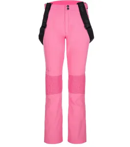 KILPI DIONE-W Dámske lyžiarske nohavice SL0408KI Ružová 34