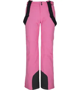 KILPI ELARE-W Dámske lyžiarske nohavice SL0406KI Ružová 36S