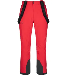 KILPI METHONE-M Pánske lyžiarske nohavice SM0405KI Červená L