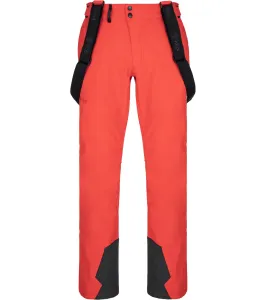 KILPI RHEA-M Pánske softshellové lyžiarske nohavice SM0409KI Červená LS
