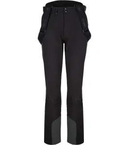 Dámske softšelové lyžiarske nohavice KILPI RHEA-W čierne #1140326
