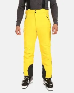 Men's ski pants Kilpi METHONE-M Yellow #8810964