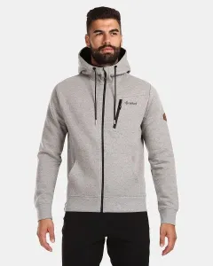 Men's cotton sweatshirt Kilpi PREDA-M Light grey #8798653