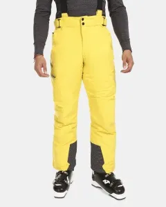 Men's ski pants KILPI MIMAS-M Yellow #8770442