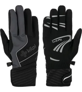 KILPI ROT-U Unisex softshellové rukavice SU0701KI Čierna L