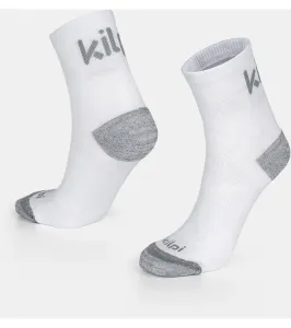 KILPI SPEED-U Unisex bežecké ponožky TU0802KI Biela 43
