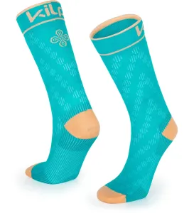 KILPI CYCLER-U Unisex bežecké ponožky RU0906KI Tyrkysová 43