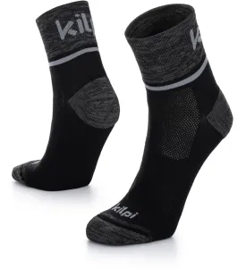 KILPI SPEED-U Unisex bežecké ponožky RU0902KI Čierna 35
