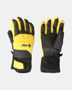 Children's finger ski gloves Kilpi SKIMI-J Yellow #8585732