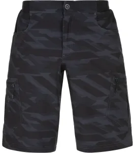 KILPI ASHER-M Panské šortky RM0207KI Čierna L