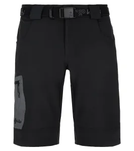 Pánske outdoorové oblečenie kraťasy Kilpi NAVIA-M čierne XL