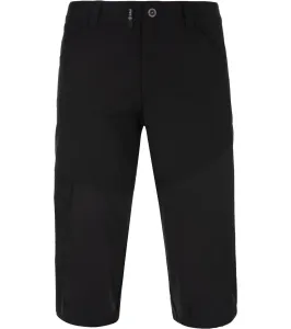 Pánske outdoorové oblečenie 3/4 nohavice Kilpi OTARA-M čierne XXXL