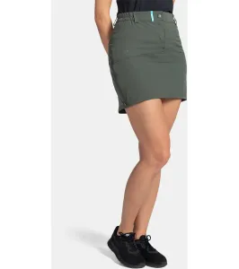 KILPI ANA-W Dámska outdoorová sukňa TL0419KI Tmavo zelená 36