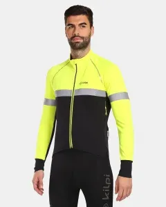 Men's softshell cycling jacket Kilpi NERETO-M Yellow #8965025