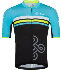 KILPI CORRIDOR-M Pánsky cyklistický dres RM0308KI Svetlo modrá 3XL