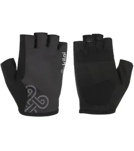 KILPI TIMIS-U Unisex cyklistické rukavice RU0621KI Čierna L