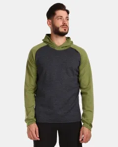 Men's merino wool sweater Kilpi MOSEO-M Green #8957786