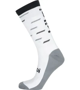 KILPI BORENY-U Unisex športové ponožky PU0055KI Biela 35