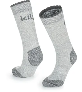 KILPI LECCO-U Unisex merino ponožky SU0806KI Šedá 39